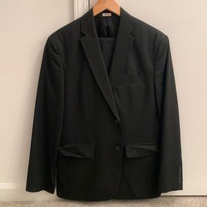 Men’s Calvin Klein Black Slim Fit Suit